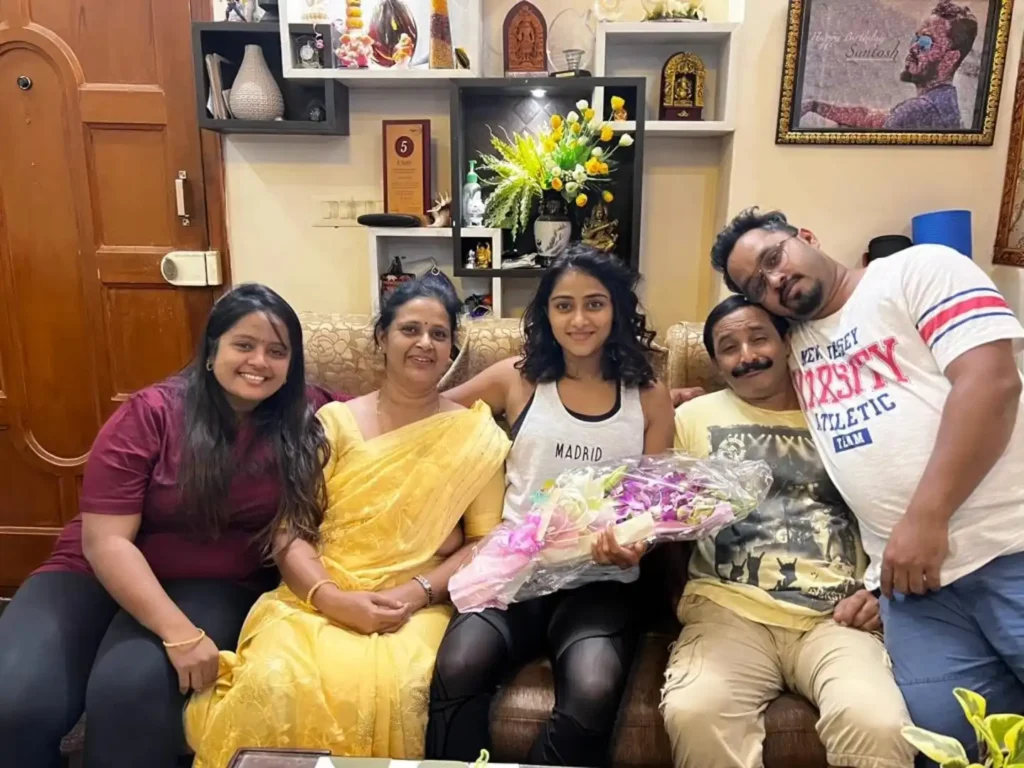 Sangeetha Sringeri Family