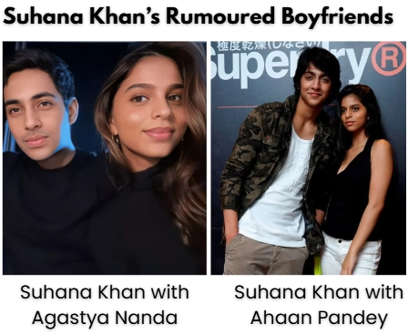 Suhana khan relationships