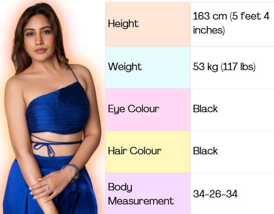 surbhi chandra height