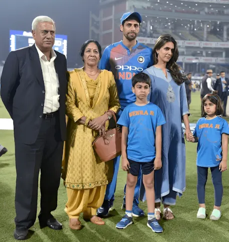Arush Nehra Family