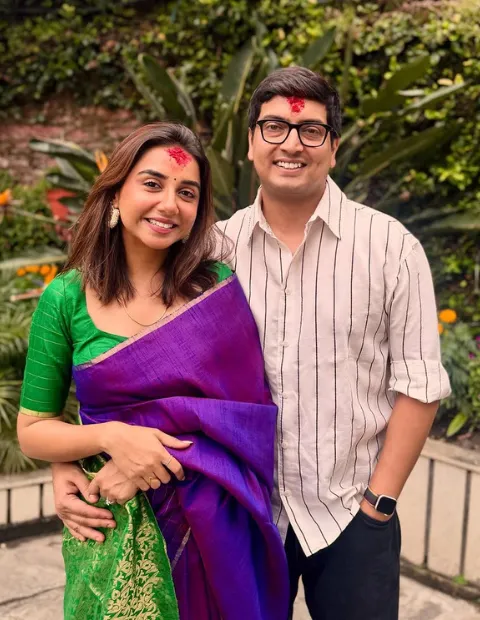 vrishank khanal wife